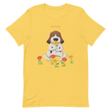 fur belly Flower T-shirt